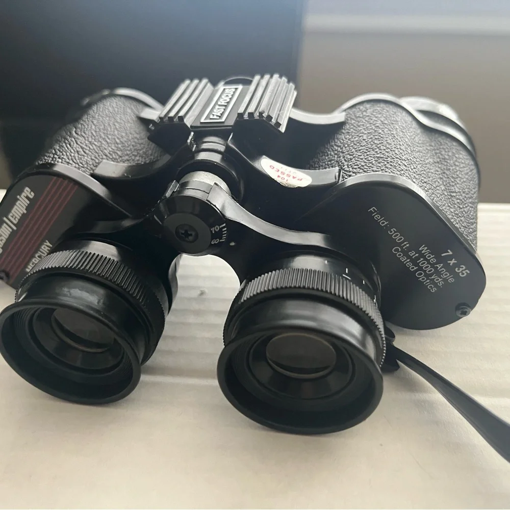 Jason Empire Binoculars Model 1116F Mercury 7 x 35 Wide Angle Coated Lens Optics